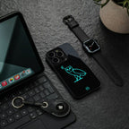 ovo back phone cover | glass case for iphone 15 pro max