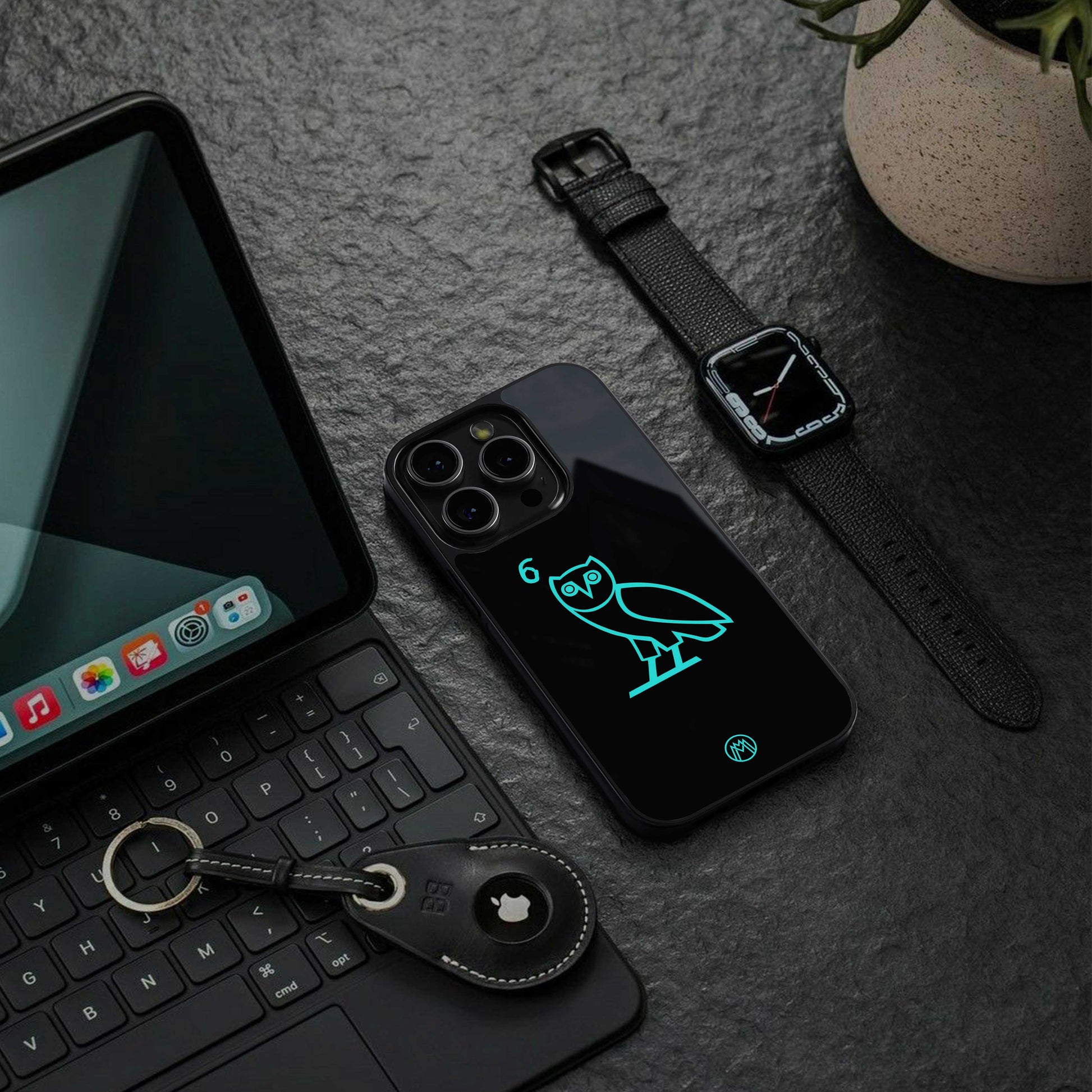 ovo back phone cover | glass case for iphone 13 pro max