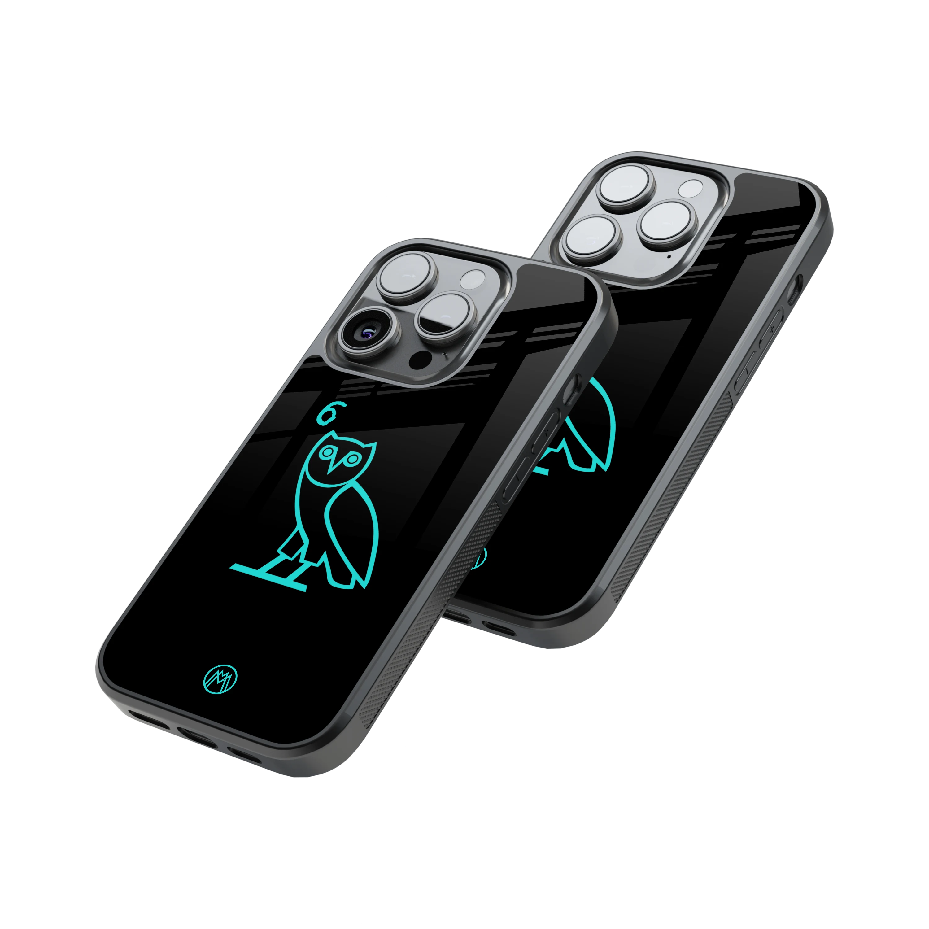 Protective Glass Back Phone Case Compatible with iPhone, Samsung, OnePlus, Pixel & More