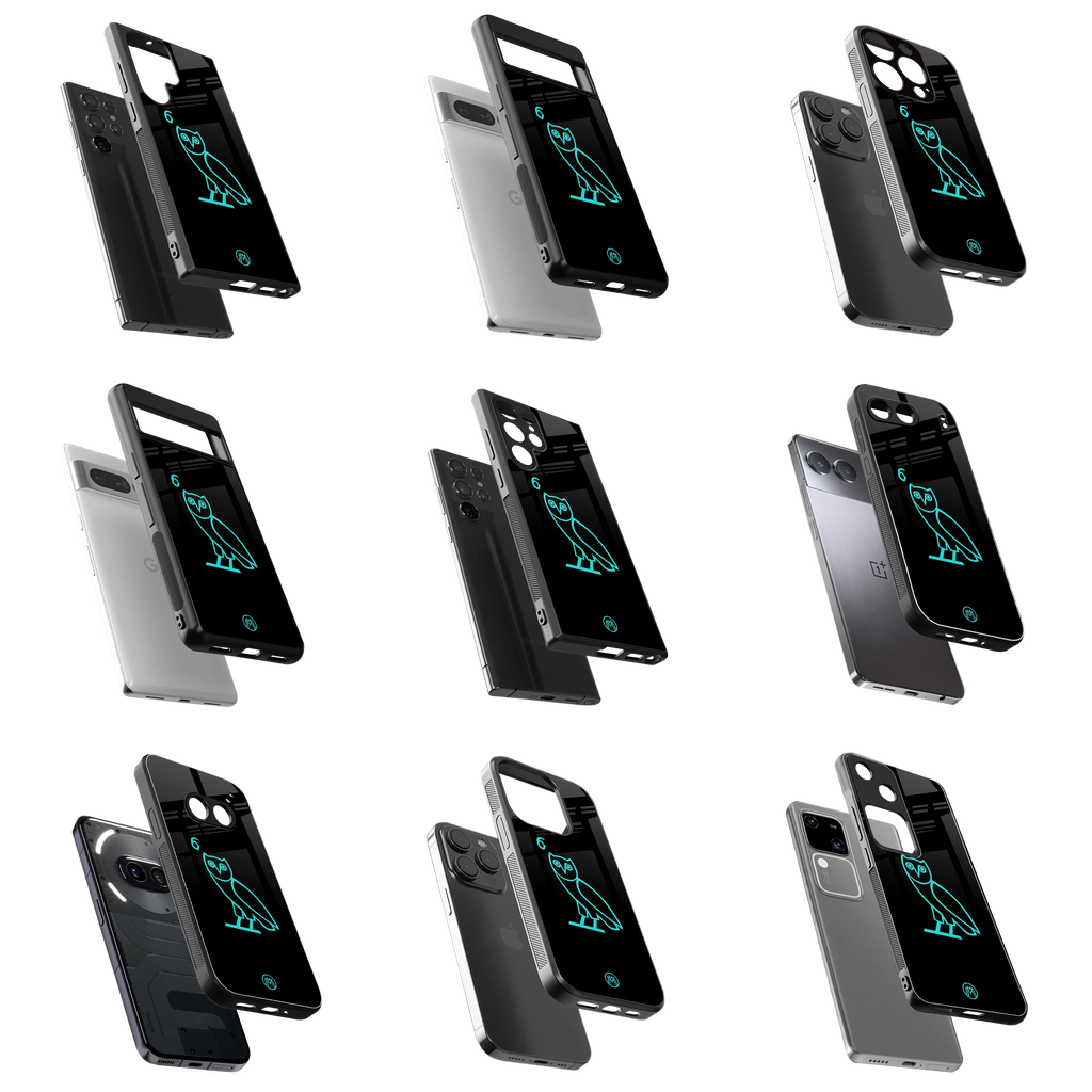 Durable Glass Back Mobile Case for iPhone, Samsung, OnePlus, Google Pixel, Redmi, Vivo, Oppo