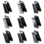 Durable Glass Back Mobile Case for iPhone, Samsung, OnePlus, Google Pixel, Redmi, Vivo, Oppo