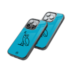 Protective Glass Back Phone Case Compatible with iPhone, Samsung, OnePlus, Pixel & More