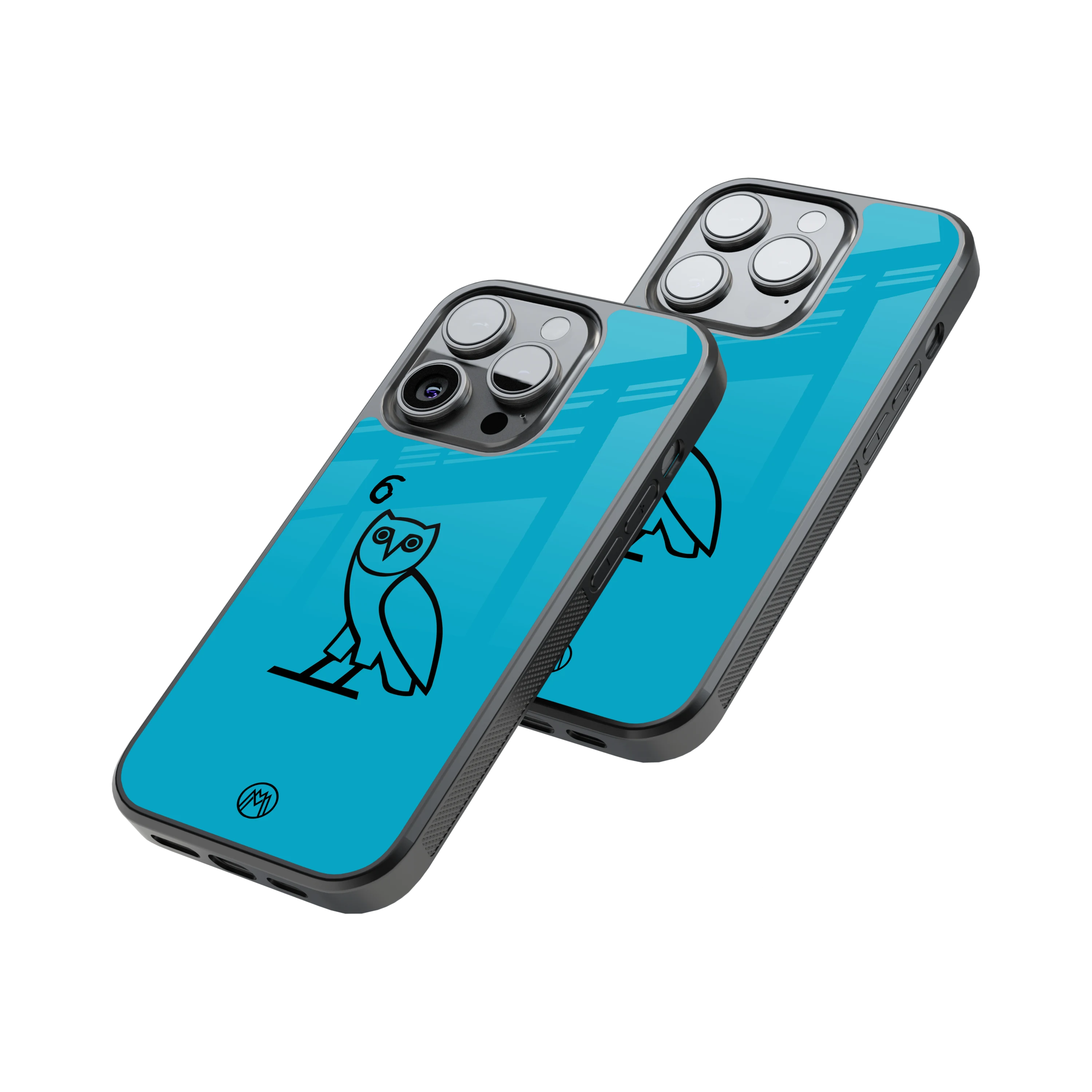 Protective Glass Back Phone Case Compatible with iPhone, Samsung, OnePlus, Pixel & More