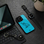 ovo sapphire back phone cover | glass case for iphone 14 pro