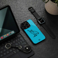 Ovo Sapphire Phone Cover | Glass Case