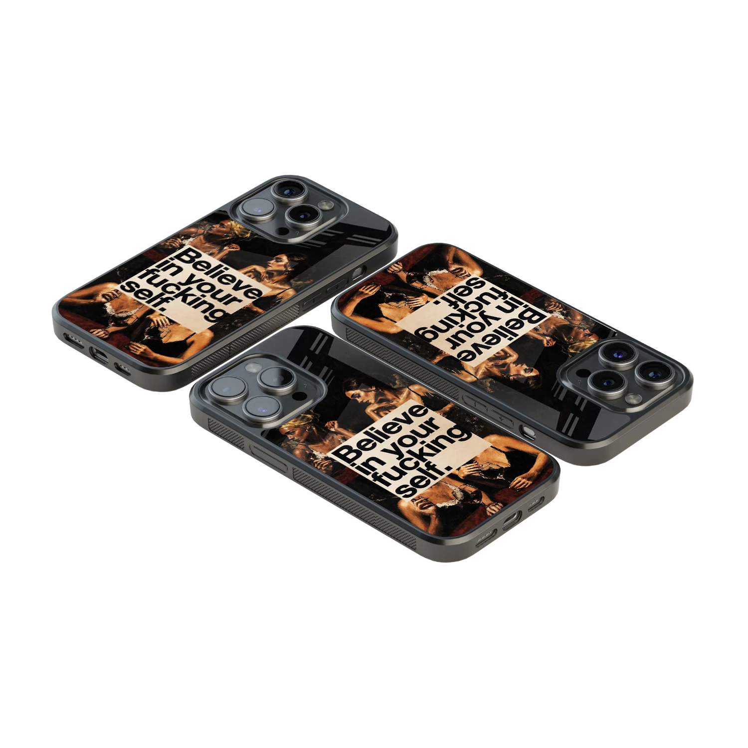 Luxury Glass Back Mobile Cover for iPhone, Samsung Galaxy, OnePlus, Pixel, Redmi & More