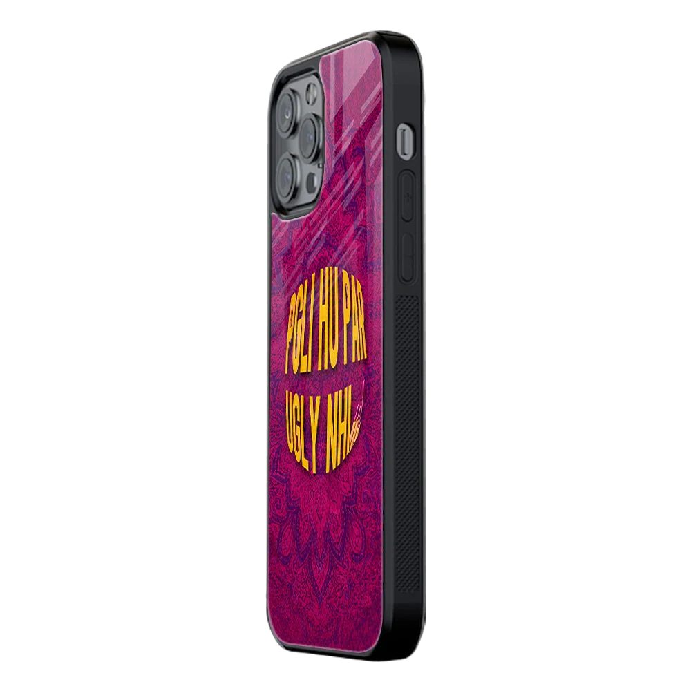 Slim Glass Back Phone Case for Multiple Brands iPhone, Samsung, Redmi, OnePlus, Oppo, Vivo