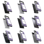 Polaroid Personalised Glass Phone Case