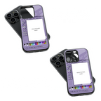 Polaroid Personalised Glass Phone Case