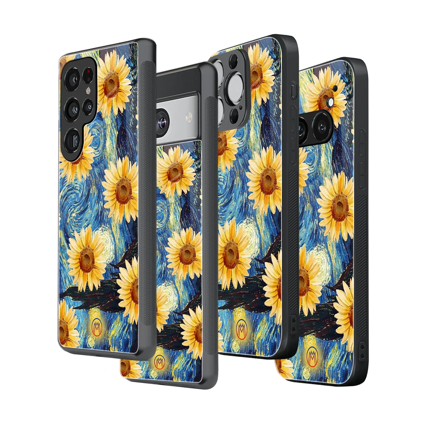 Stylish Glass Back Case for All Smartphones iPhone, Samsung, OnePlus, Pixel, Redmi, Oppo, Vivo, Motorola