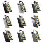 Durable Glass Back Mobile Case for iPhone, Samsung, OnePlus, Google Pixel, Redmi, Vivo, Oppo