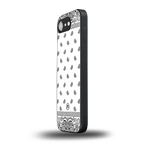 paisley white back phone cover | glass case for iphone 16e