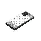 paisley white back phone cover | glass case for nothing phone 2