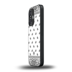 paisley white back phone cover | glass case for oneplus nord ce 3
