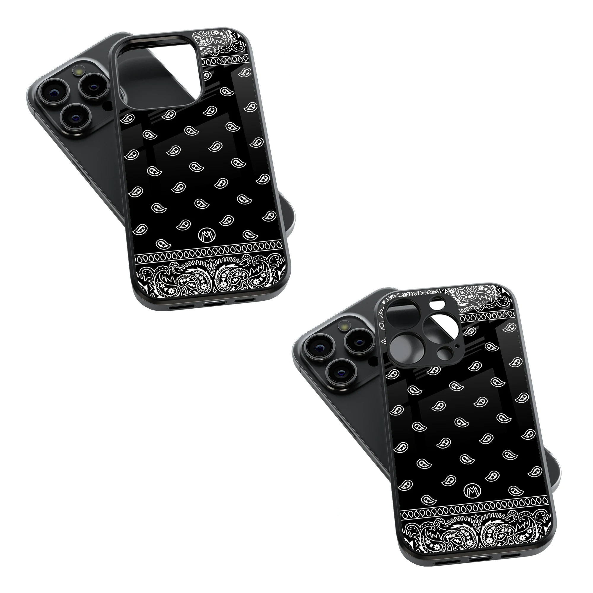 Trendy Glass Back Mobile Case for iPhone, Samsung, Redmi, OnePlus, Google Pixel, Motorola