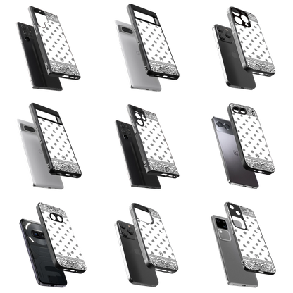Durable Glass Back Mobile Case for iPhone, Samsung, OnePlus, Google Pixel, Redmi, Vivo, Oppo