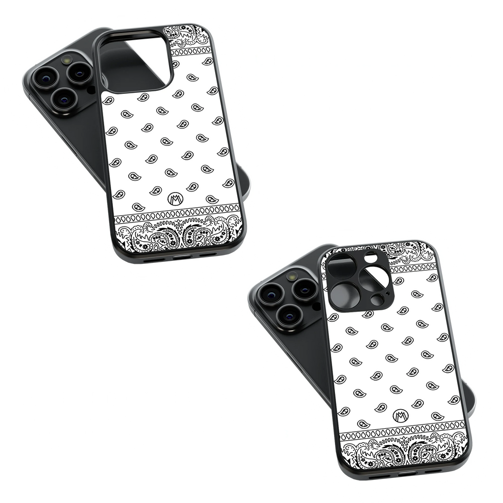 Trendy Glass Back Mobile Case for iPhone, Samsung, Redmi, OnePlus, Google Pixel, Motorola