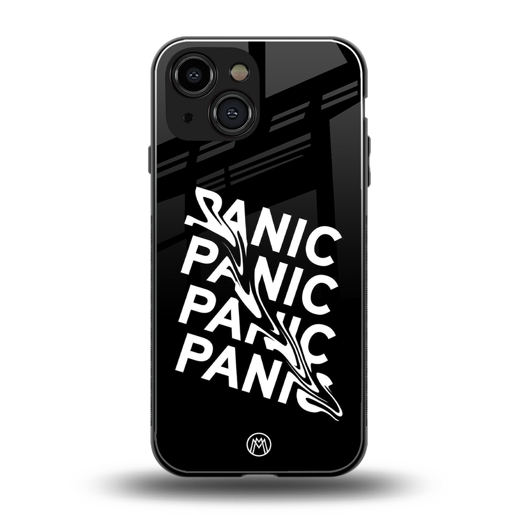 panic back phone cover | glass case for iphone 13 mini