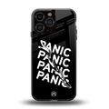 panic back phone cover | glass case for iphone 13 pro max