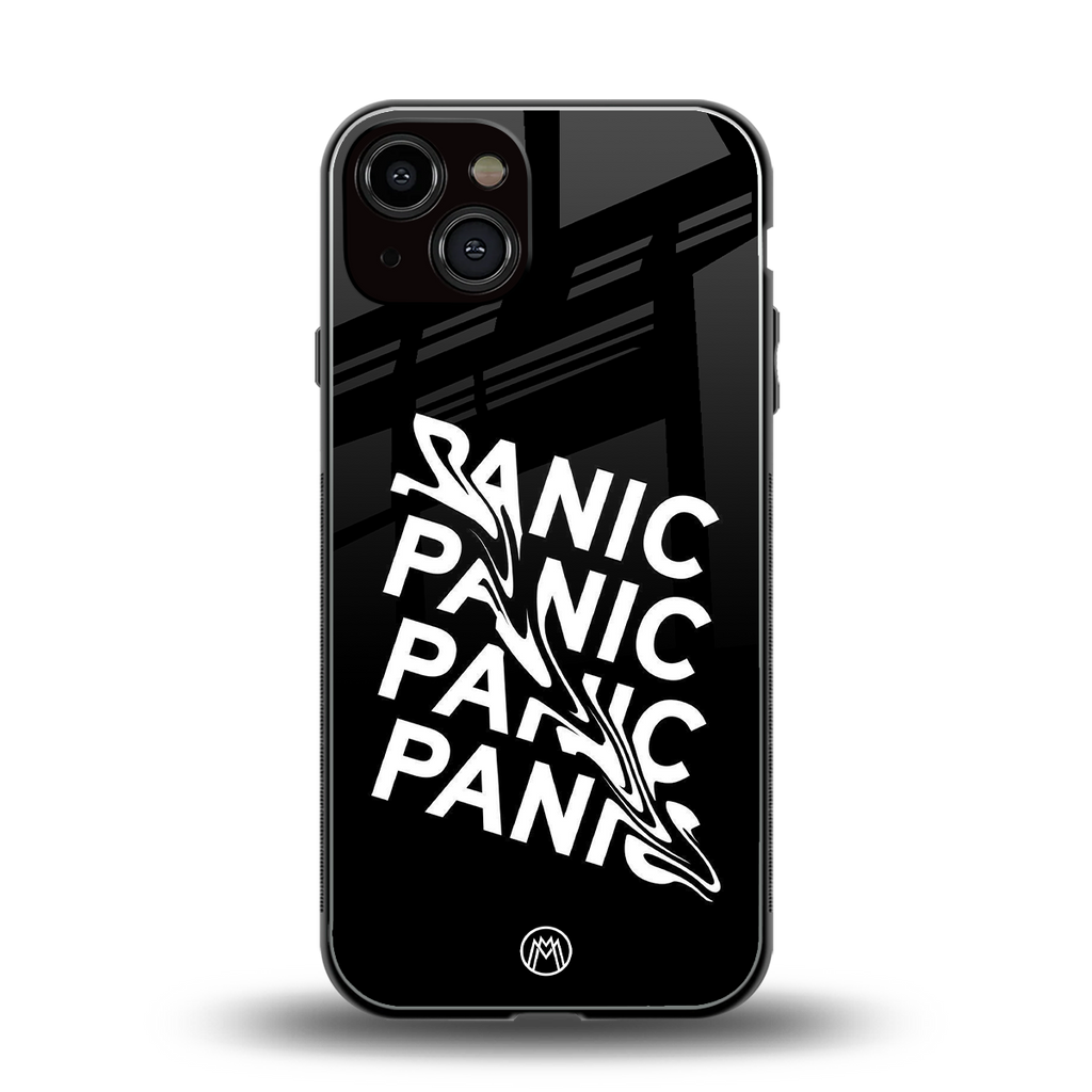panic back phone cover | glass case for iphone 13