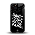 panic back phone cover | glass case for iphone 13