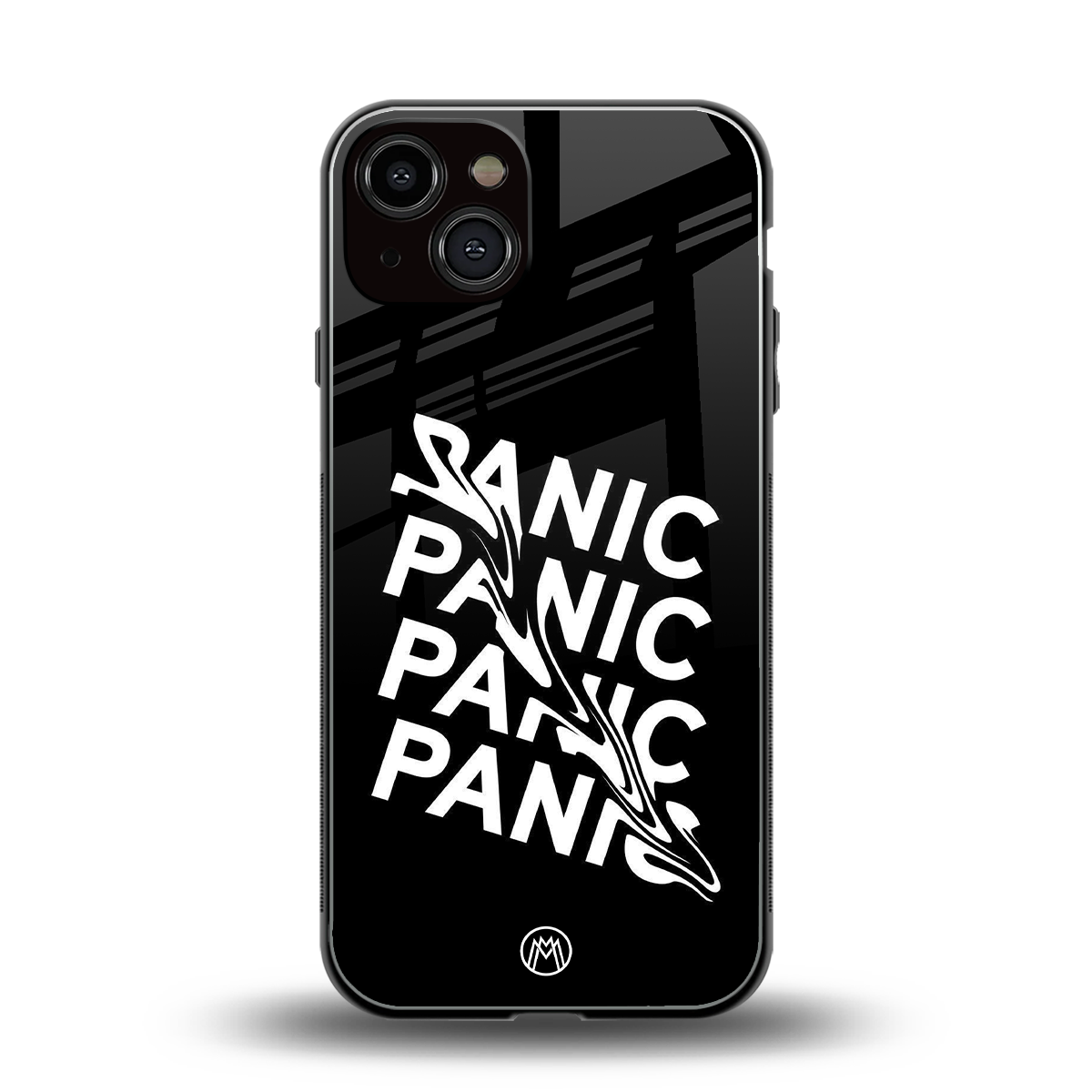 panic back phone cover | glass case for iphone 13