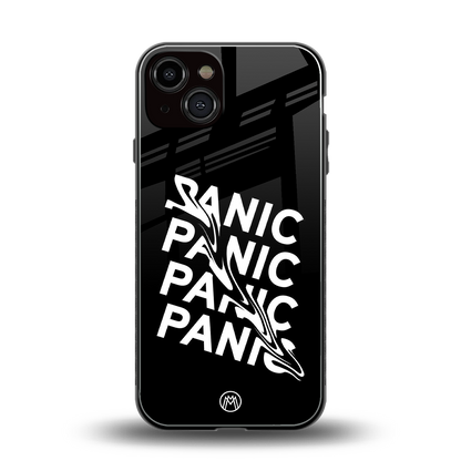 panic back phone cover | glass case for iphone 13