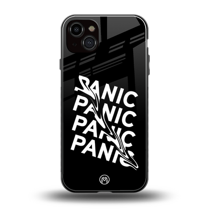 panic back phone cover | glass case for iphone 14 plus