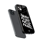 panic back phone cover | glass case for iphone 14 plus
