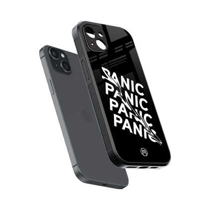 panic back phone cover | glass case for iphone 14 plus