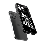 panic back phone cover | glass case for iphone 14 pro max
