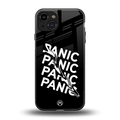 panic back phone cover | glass case for iphone 15