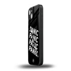 panic back phone cover | glass case for iphone 15