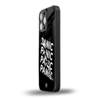 panic back phone cover | glass case for iphone 16 pro max