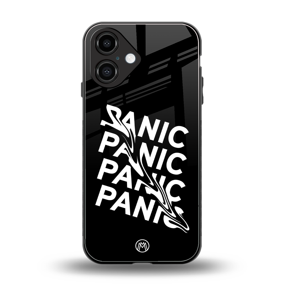 panic back phone cover | glass case for iphone 16