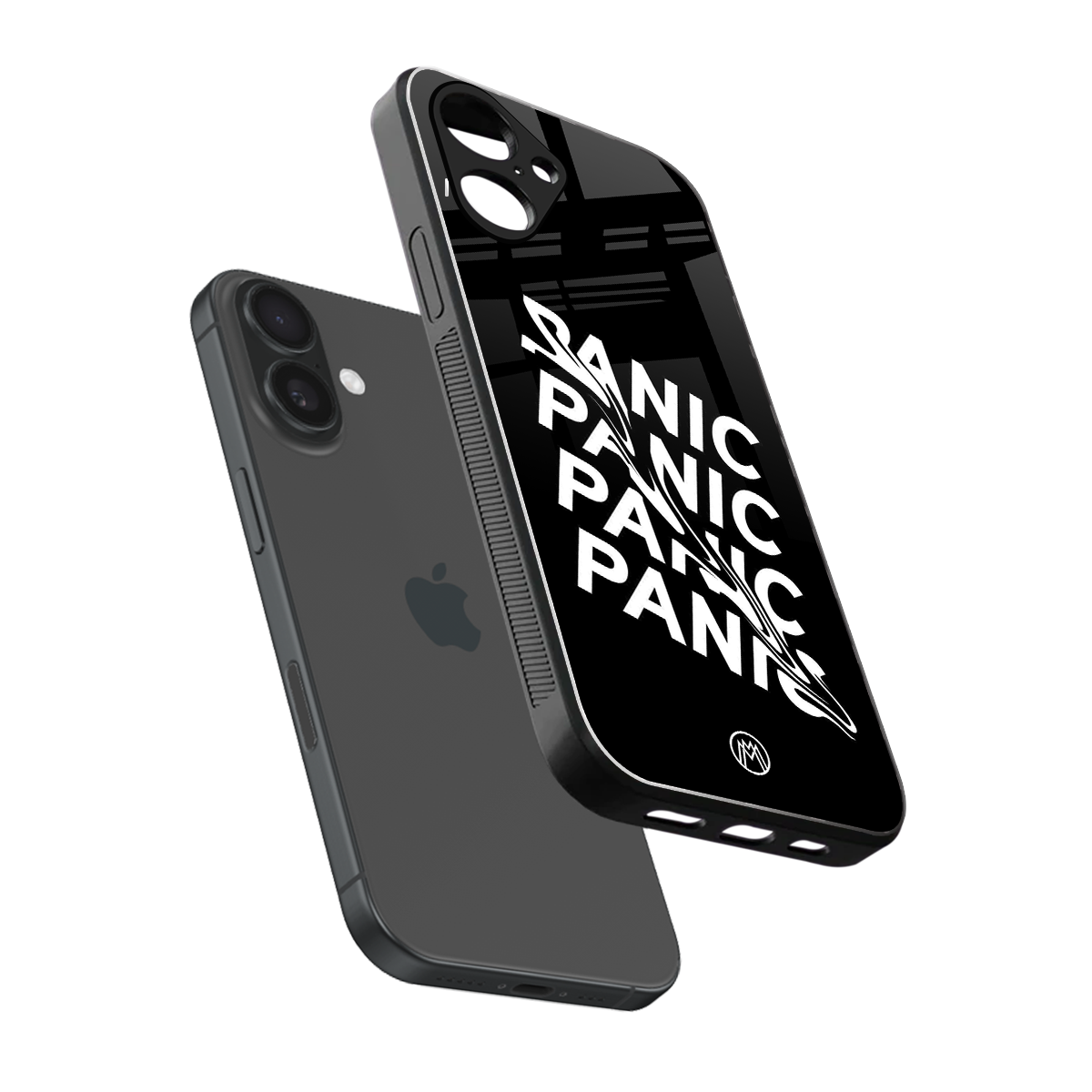 panic back phone cover | glass case for iphone 16