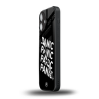 panic back phone cover | glass case for iphone 16