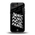 panic back phone cover | glass case for iphone 16e