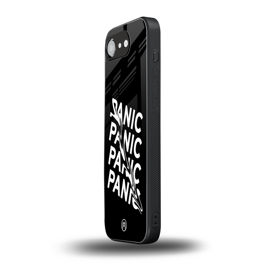 panic back phone cover | glass case for iphone 16e