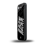 panic back phone cover | glass case for iphone 16e