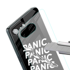 panic back phone cover | glass case for iphone 16e