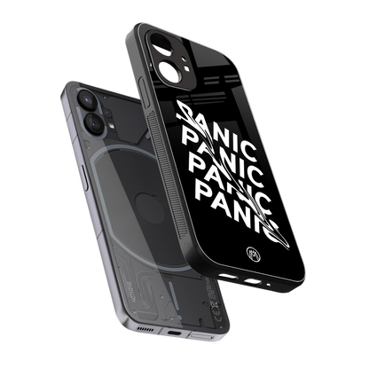 panic back phone cover | glass case for nothing phone 1