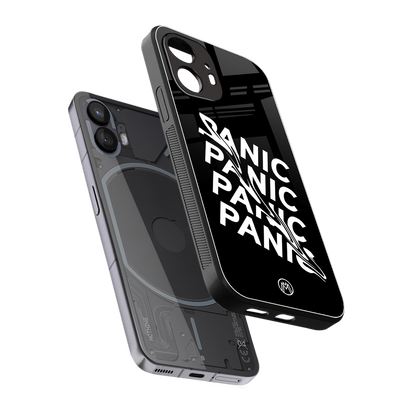 panic back phone cover | glass case for nothing phone 2