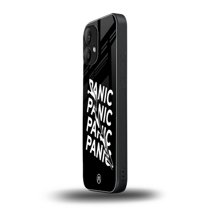 panic back phone cover | glass case for nothing phone 2