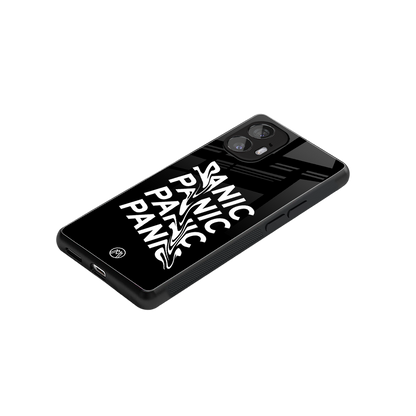 panic back phone cover | glass case for nothing phone 2