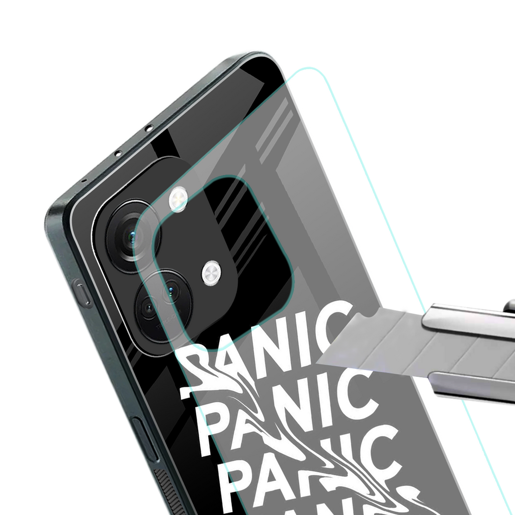 panic back phone cover | glass case for oneplus nord 3