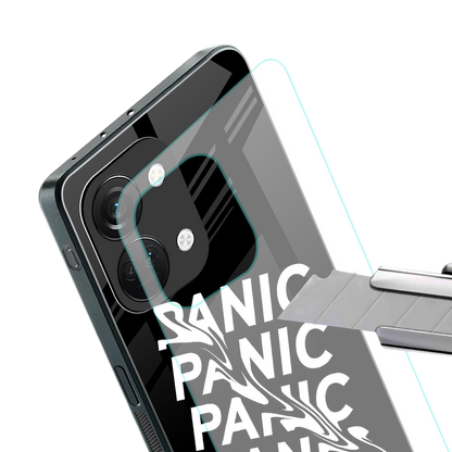 panic back phone cover | glass case for oneplus nord 3