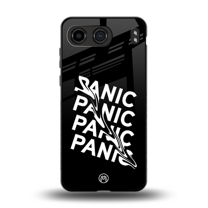panic back phone cover | glass case for oneplus nord 4