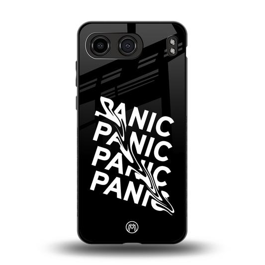 panic back phone cover | glass case for oneplus nord 4