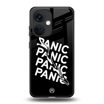 panic back phone cover | glass case for oneplus nord ce 3